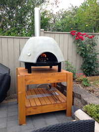 The complete pizza oven